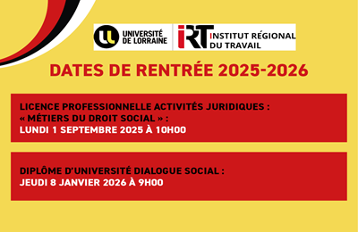 Dates rentrée 2025 2026