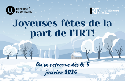 Joyeuses fêtes IRT Site Web